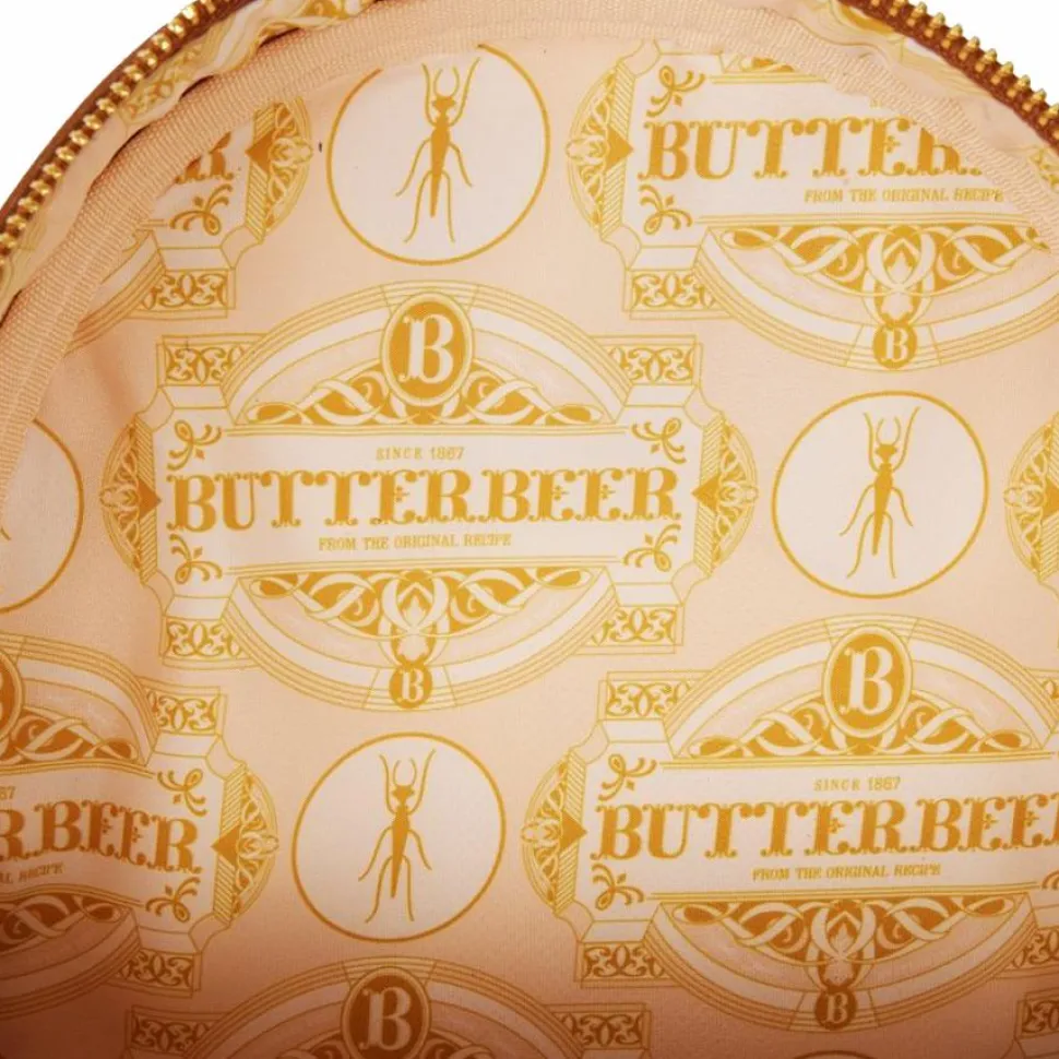 Harry Potter - Butterbeer Barrel Scented 10" Faux Leather Mini Backpack