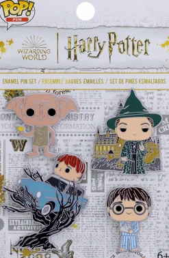 Harry Potter - Chamber of Secrets Pop! Enamel Pin Set 4-Pack