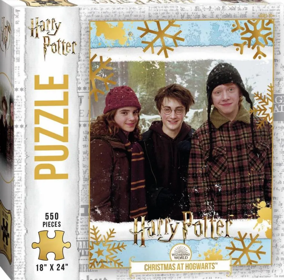 Harry Potter - Christmas at Hogwarts 550 Piece Jigsaw Puzzle