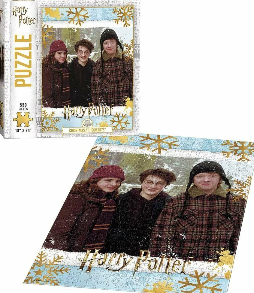 Harry Potter - Christmas at Hogwarts 550 Piece Jigsaw Puzzle