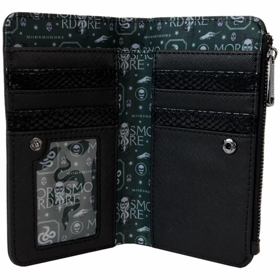 Harry Potter - Death Eater Mask 4" Faux Leather Flap Wallet