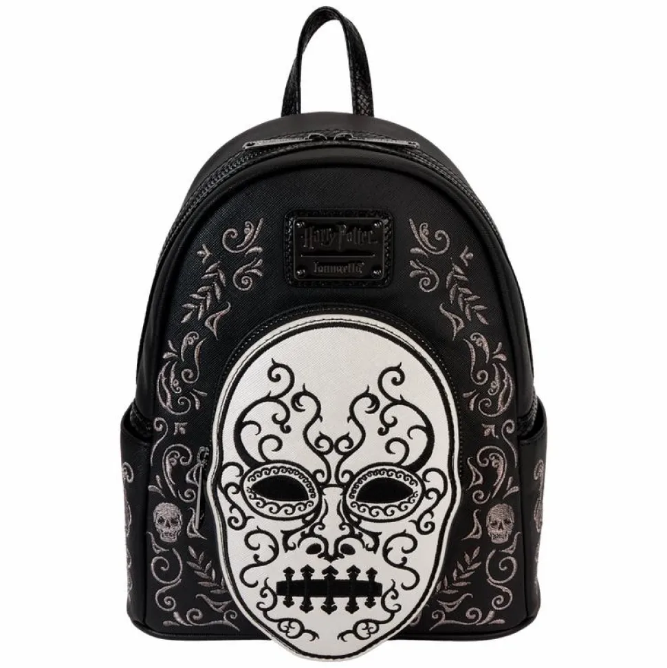 Harry Potter - Death Eater Mask 10" Faux Leather Mini Backpack