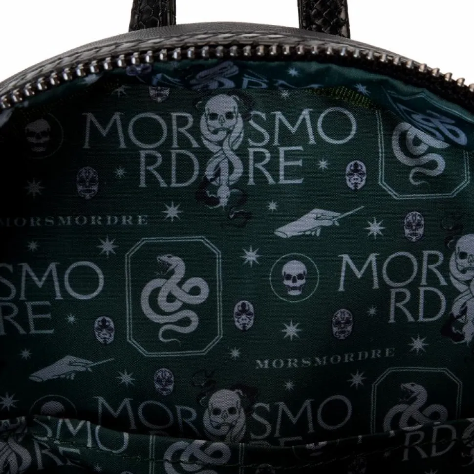 Harry Potter - Death Eater Mask 10" Faux Leather Mini Backpack