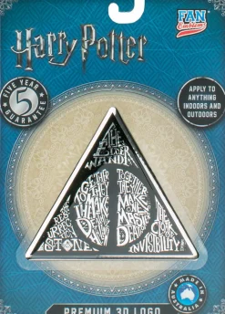 Harry Potter - Deathly Hallows Logo Lensed Emblem