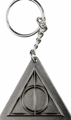 Harry Potter - Deathly Hallows Pewter Keychain