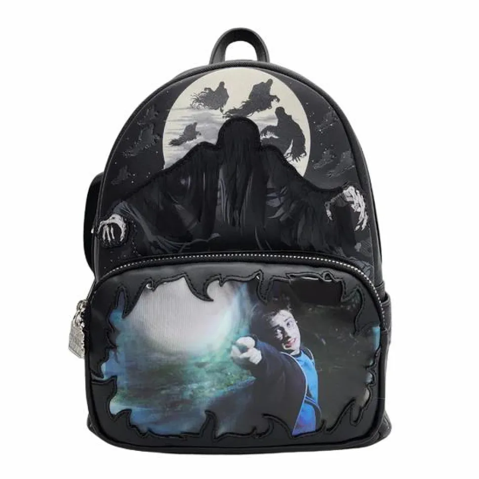 Harry Potter - Dementor Attack Glow in the Dark 10" Faux Leather Mini Backpack