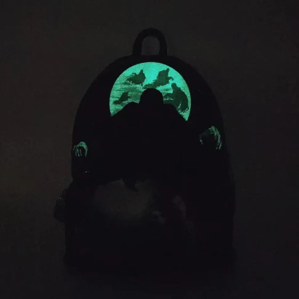 Harry Potter - Dementor Attack Glow in the Dark 10" Faux Leather Mini Backpack
