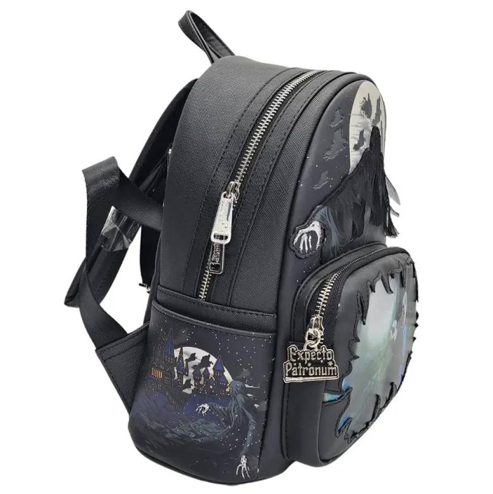 Harry Potter - Dementor Attack Glow in the Dark 10" Faux Leather Mini Backpack