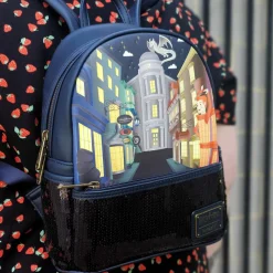 Harry Potter - Diagon Alley 10” Faux Leather Mini Backpack