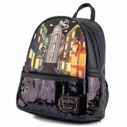 Harry Potter - Diagon Alley 10” Faux Leather Mini Backpack