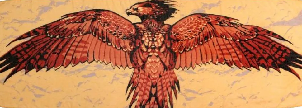 Harry Potter - Fawkes Wing Scarf