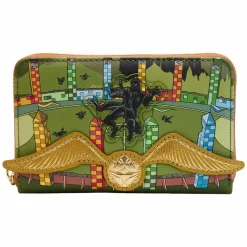 Harry Potter - Golden Snitch 4” Faux Leather Zip-Around Wallet