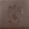Harry Potter - Gryffindor Logo Embossed Brown Wallet