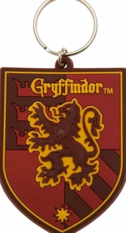 Harry Potter - Gryffindor Crest Rubber Keychain
