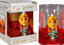 Harry Potter - Gryffindor House Glitter Liquid Tumbler