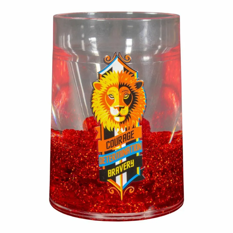 Harry Potter - Gryffindor House Glitter Liquid Tumbler