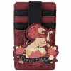 Harry Potter - Gryffindor House Floral Tattoo 5" Faux Leather Card Holder