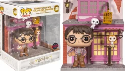 Harry Potter - Harry Potter with Eeylops Owl Emporium Diagon Alley Diorama Deluxe Pop! Vinyl Figure