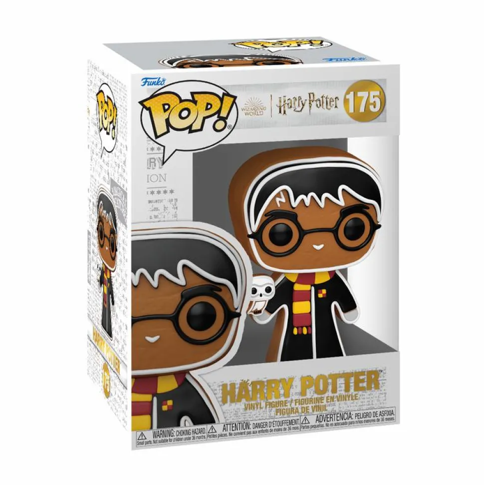 Harry Potter - Harry Potter with Hedwig Gingerbread Pop! Vinyl Figure
