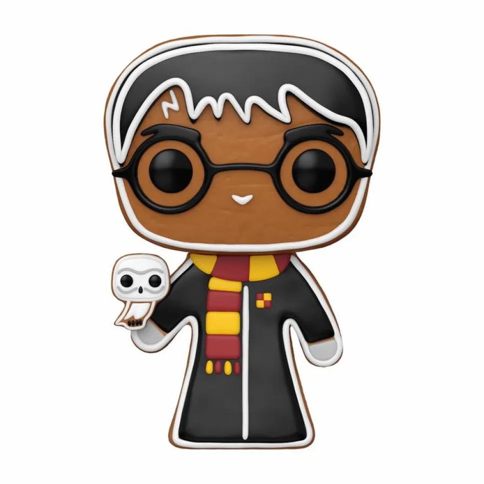Harry Potter - Harry Potter with Hedwig Gingerbread Pop! Vinyl Figure