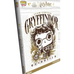 Harry Potter - Harry Potter Quidditch Pop! Tees Unisex Black T-Shirt