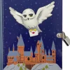 Harry Potter - Hedwig Squishy Lock & Key Ruled Diary