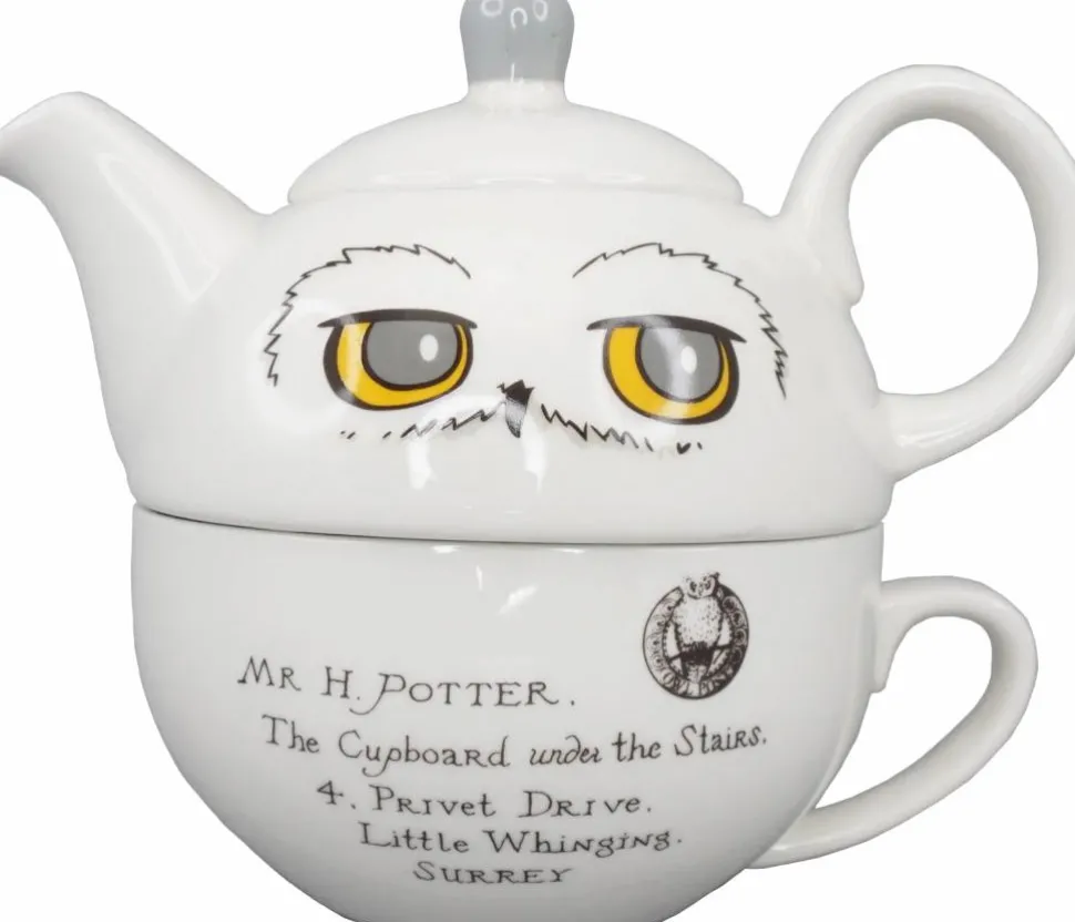 Harry Potter - Hedwig Tea for One Ceramic Teapot and Mug Set