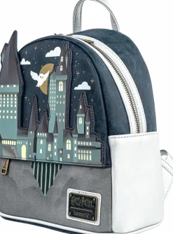 Harry Potter - Hogwarts Castle 10” Faux Leather Mini Backpack