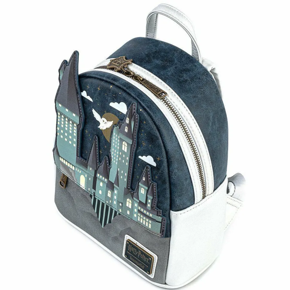 Harry Potter - Hogwarts Castle 10” Faux Leather Mini Backpack