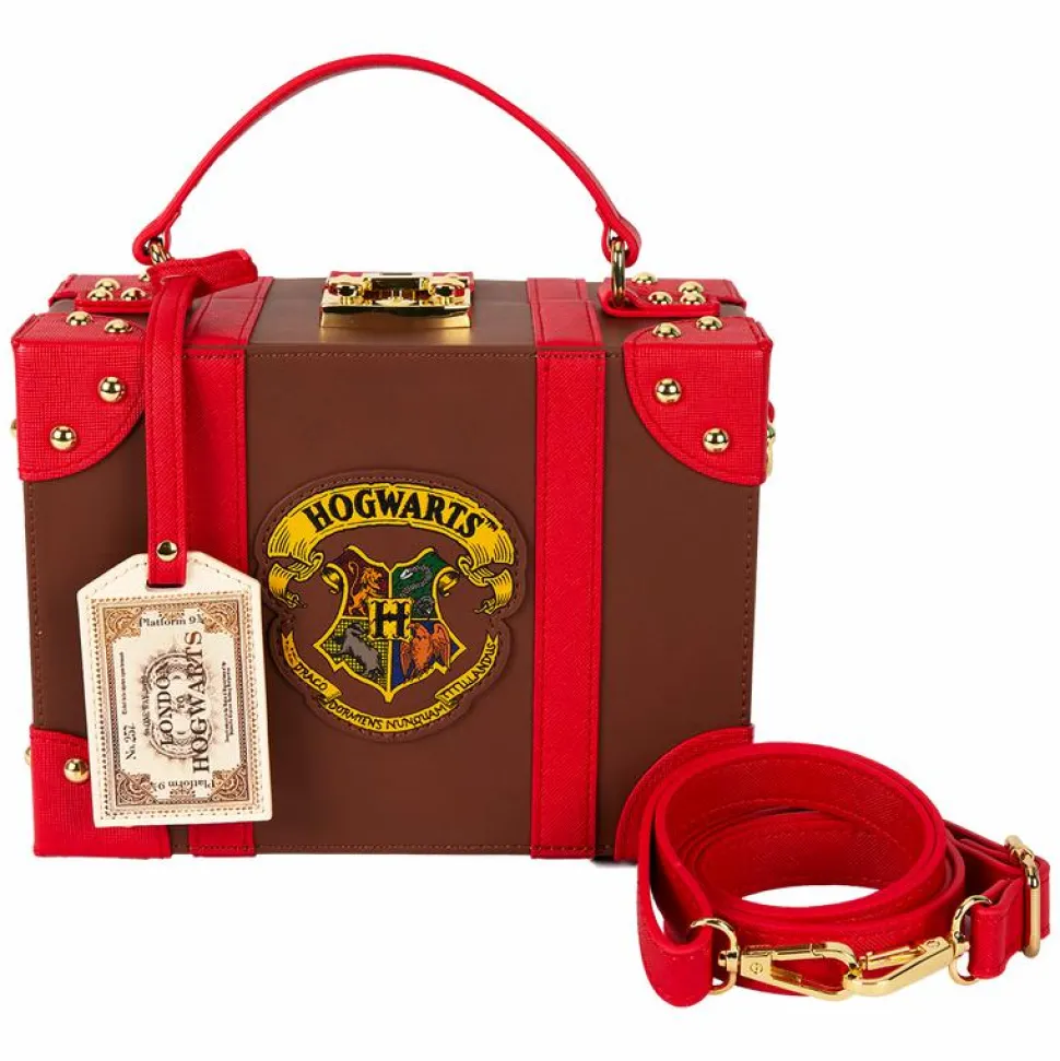 Harry Potter - Hogwarts Express Luggage Trunk 6" Faux Leather Crossbody Bag