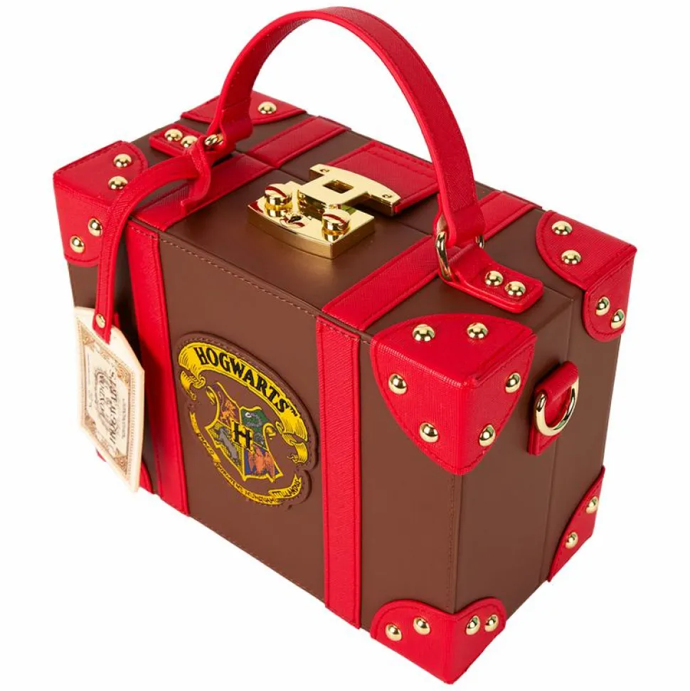 Harry Potter - Hogwarts Express Luggage Trunk 6" Faux Leather Crossbody Bag