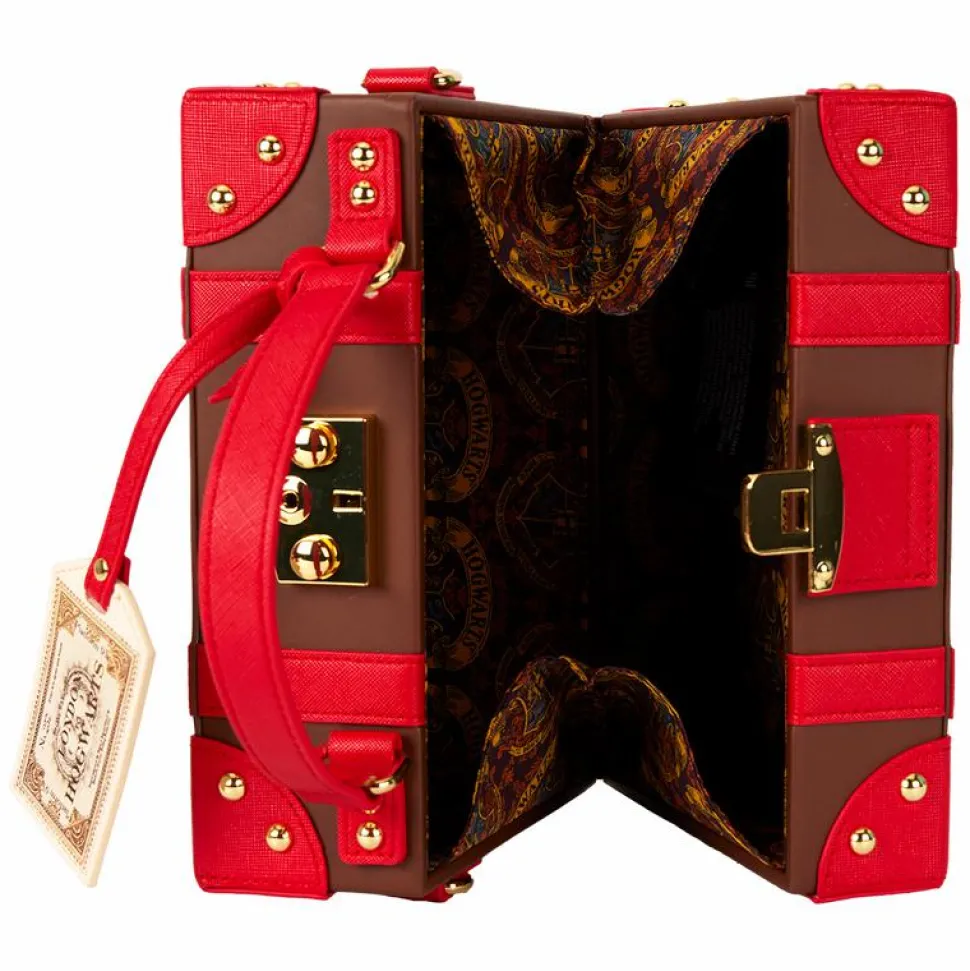Harry Potter - Hogwarts Express Luggage Trunk 6" Faux Leather Crossbody Bag
