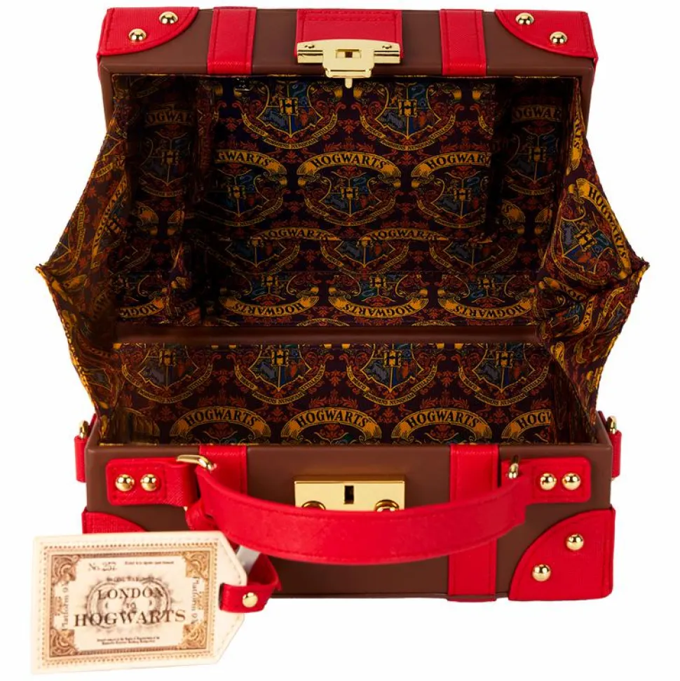 Harry Potter - Hogwarts Express Luggage Trunk 6" Faux Leather Crossbody Bag