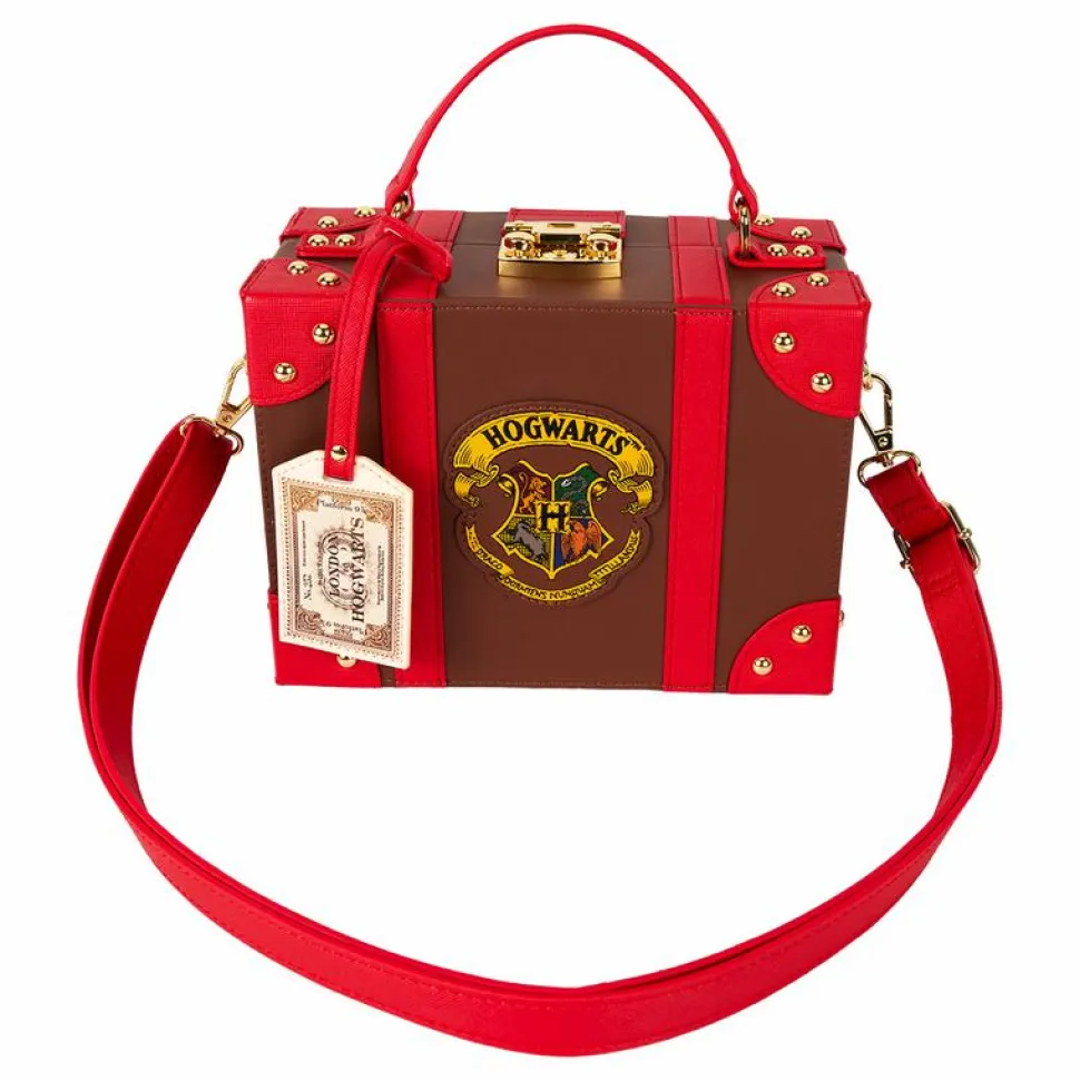Harry Potter - Hogwarts Express Luggage Trunk 6" Faux Leather Crossbody Bag
