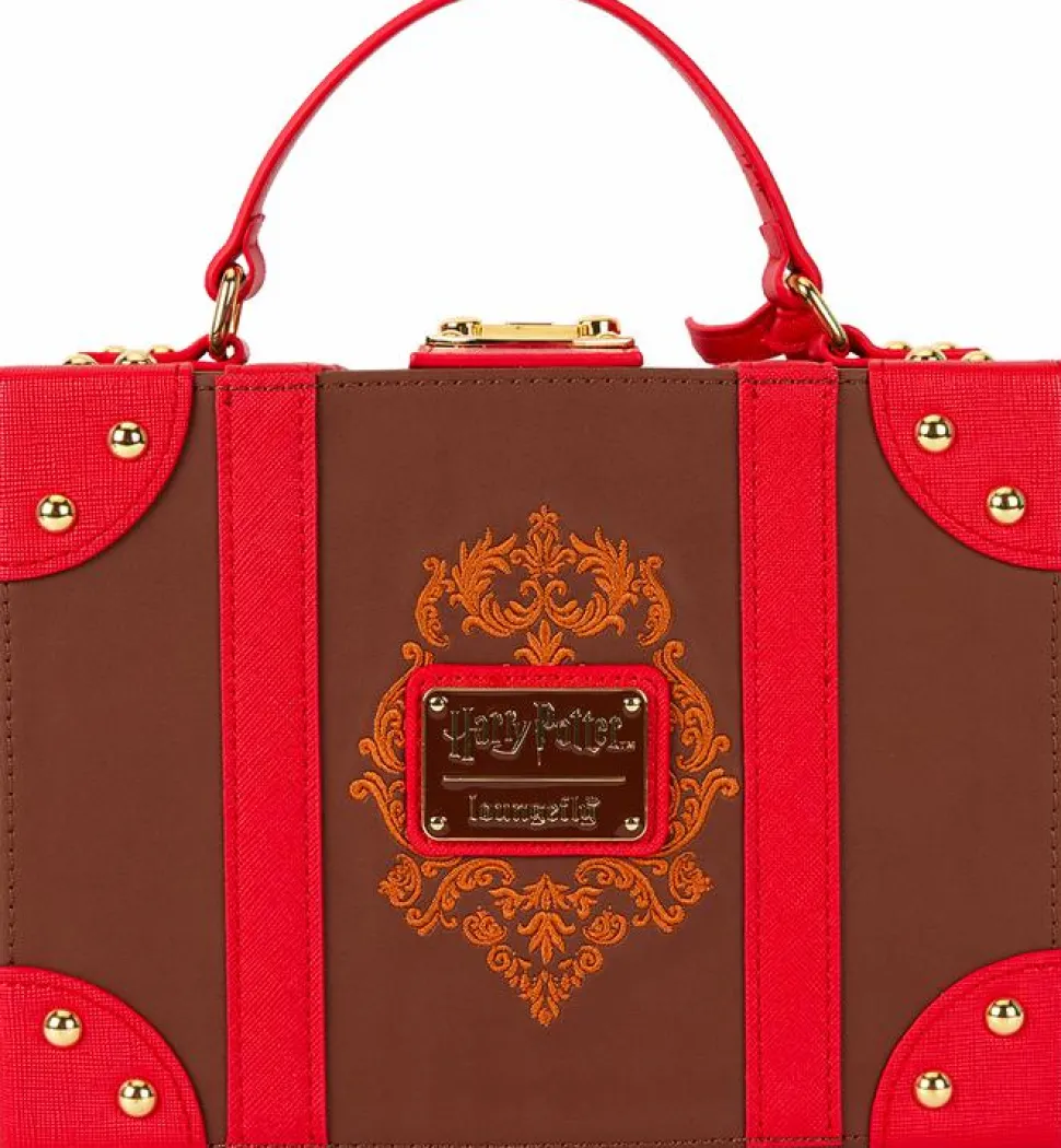 Harry Potter - Hogwarts Express Luggage Trunk 6" Faux Leather Crossbody Bag