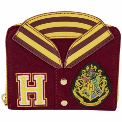 Harry Potter - Hogwarts Gryffindor Varsity 4" Faux Leather Zip-Around Wallet