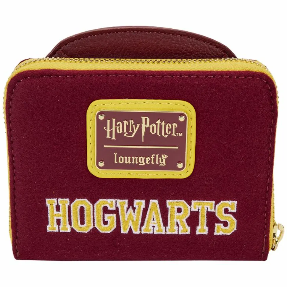 Harry Potter - Hogwarts Gryffindor Varsity 4" Faux Leather Zip-Around Wallet
