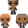 Harry Potter - Holiday Gingerbread Pop! Vinyl Bundle (Set of 3)