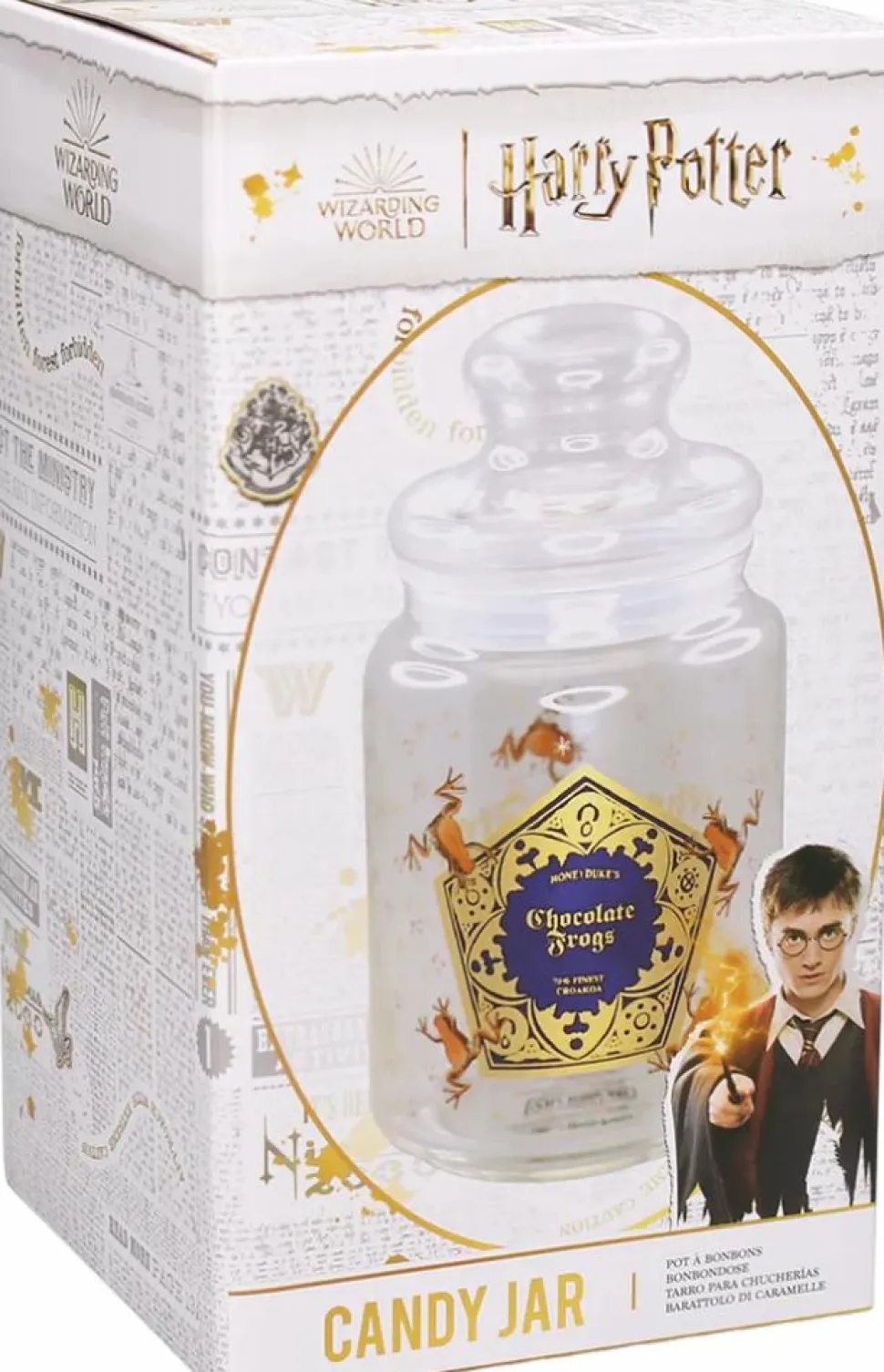 Harry Potter - Honeydukes Chocolate Frogs Glass Candy Jar