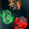 Harry Potter - House Crests Satin Banner
