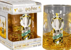 Harry Potter - Hufflepuff House Glitter Liquid Tumbler