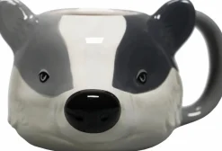 Harry Potter - Hufflepuff Badger Mascot Shaped Ceramic Mug