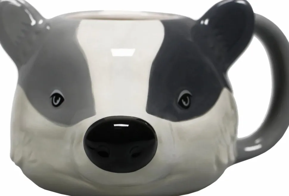 Harry Potter - Hufflepuff Badger Mascot Shaped Ceramic Mug
