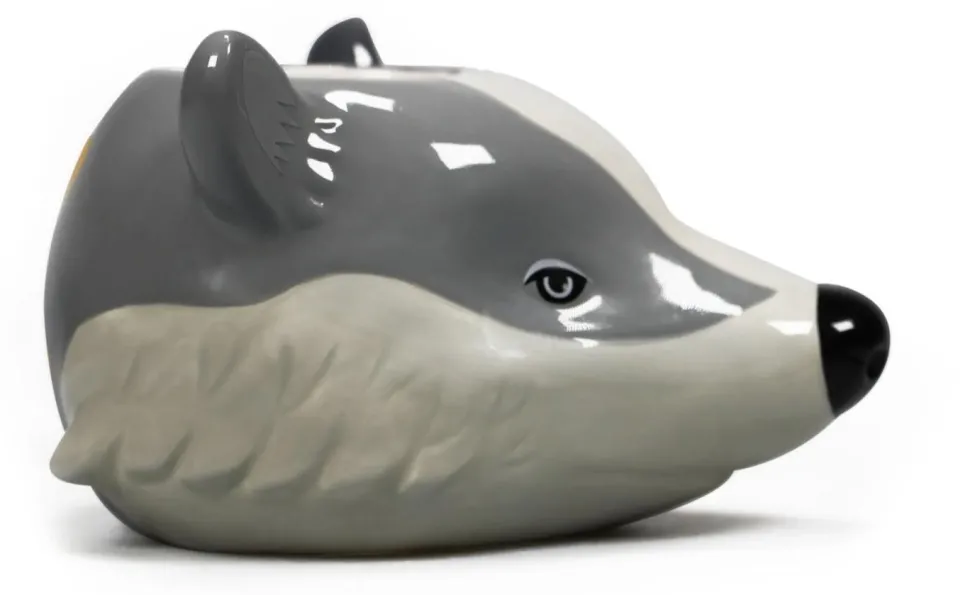 Harry Potter - Hufflepuff Badger Mascot Shaped Ceramic Mug