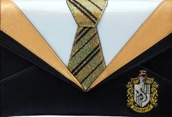 Harry Potter - Hufflepuff School Uniform 9” Faux Leather Flap Clutch