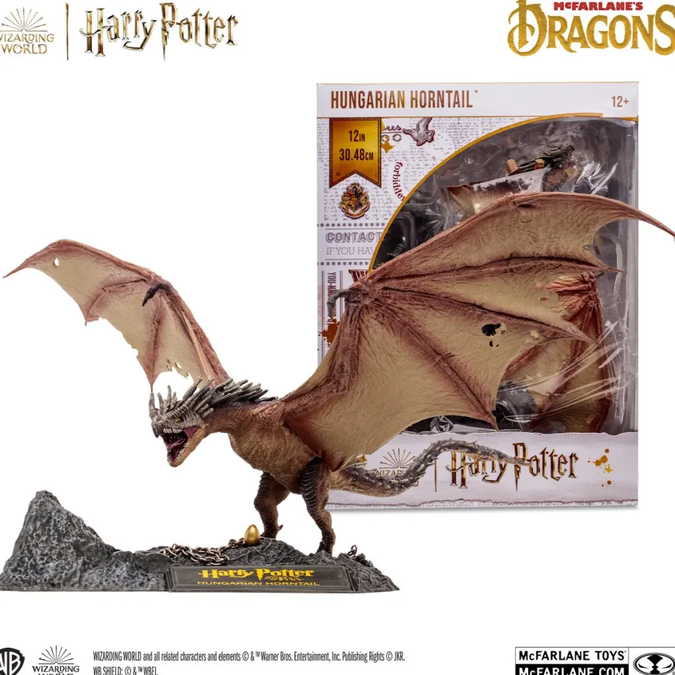 Harry Potter - Hungarian Horntail McFarlane's Dragons 12" PVC Statue