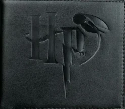 Harry Potter - Logo Embossed Black Wallet
