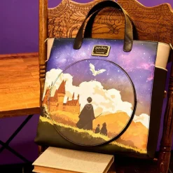 Harry Potter - Loyal Friends 14" Faux Leather Convertible Tote Bag