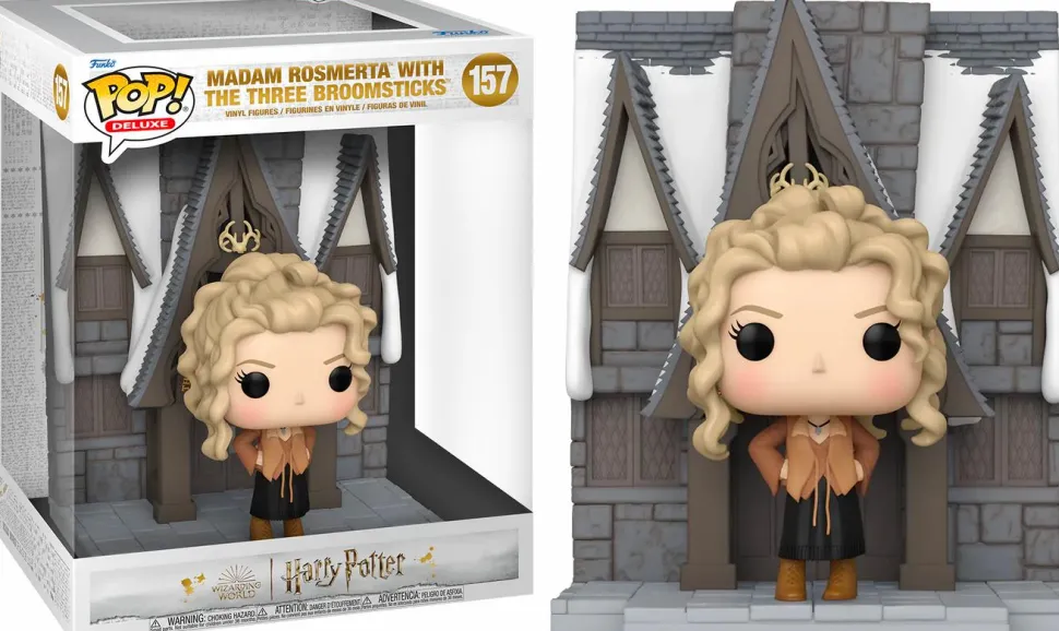 Harry Potter - Madam Rosmerta with The Three Broomsticks Hogsmeade Diorama Deluxe Pop! Vinyl Figure