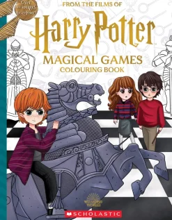 Harry Potter - Magical Games Colouring Book Paperback Book